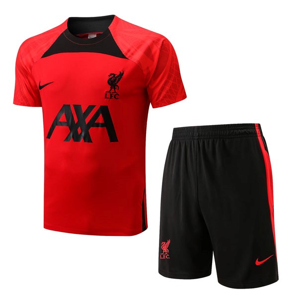 Camiseta Entrenamiento Liverpool Conjunto Completo 2022/23 Rojo